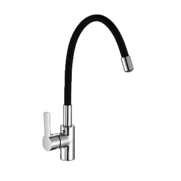 Different Colors Deck Mounted Kitchen Sink Faucet Flexible Hose with Pull Out Sprayer Kitchen Taps Kitchen Mixer Basin Faucets