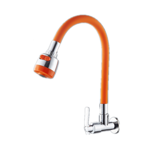 Wall mounted Cold water kitchen taps flexible spray kitchen sink faucet cold water tap