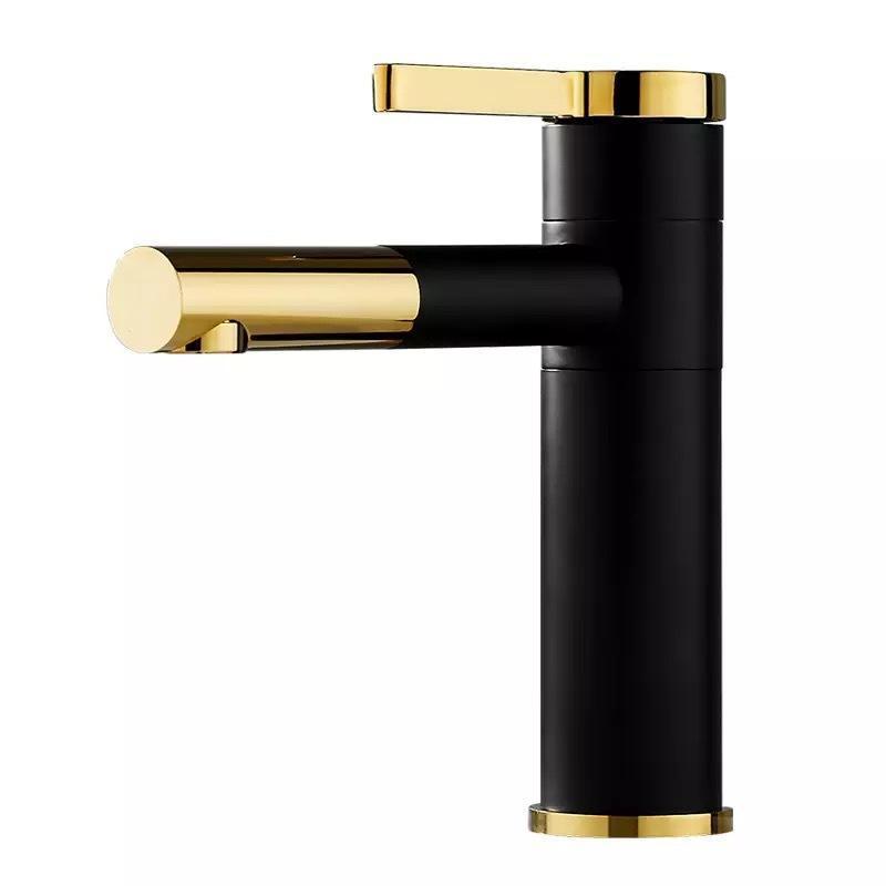 Black gold Pull out basin tap sink faucet bathroom kit faucet tap