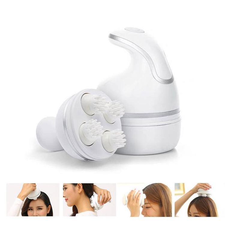 Multifunctional Vibration Automatic Cat And Dog Head Scalp Body Face Massage Portable Claw Scratcher Paw Wave Pet Massager