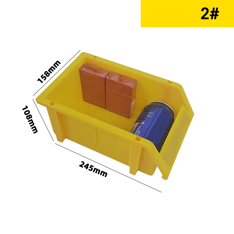 Wholesale Warehouse Picking Stackable Plastic Tools Spare Part Bolt Storage Shelf Container Box Bins