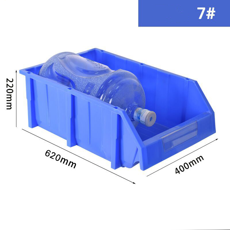 Front Opening Industrial High Quality Plastic Stackable Small Spare Parts Tools Bolt Storage Box Shelf Container Bins