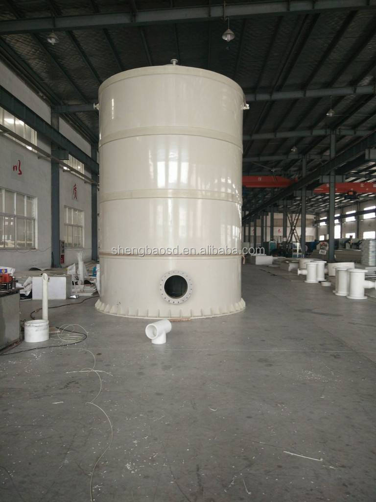 Chemical storage PPH tank corrosion-resistant acid alkali polypropylene wrapped plastic PP storage tank