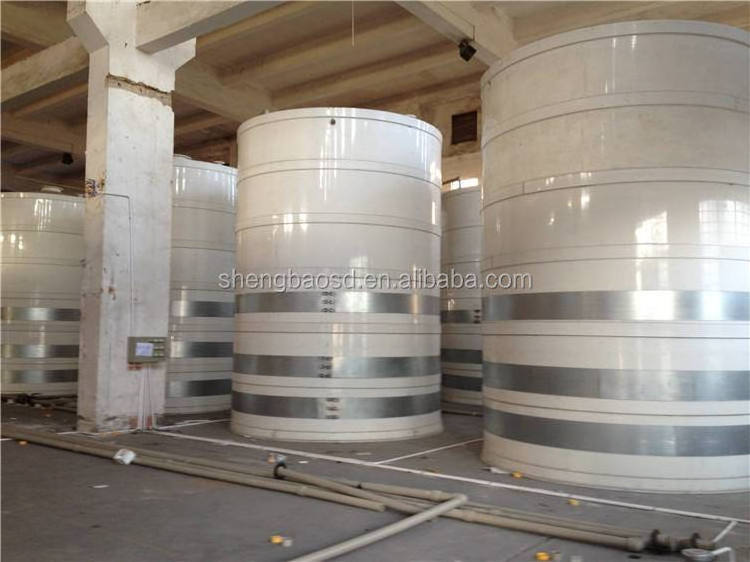 Chemical storage PPH tank corrosion-resistant acid alkali polypropylene wrapped plastic PP storage tank