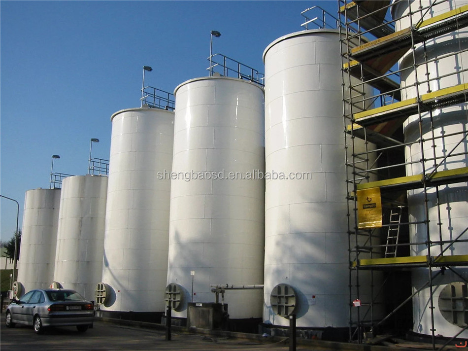 Chemical storage PPH tank corrosion-resistant acid alkali polypropylene wrapped plastic PP storage tank