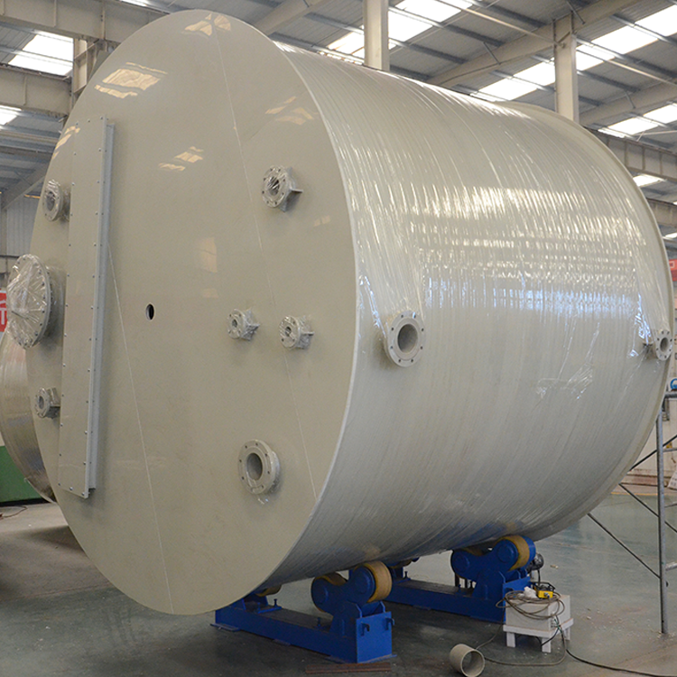 PPH storage tank for chemical liquid storage, using 25m  Anti corrosion acid alkali polypropylene winding material tank