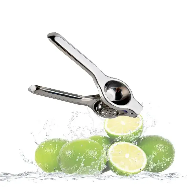 2023 HNSC Hot Sales Lemon Lime Squeezer Kitchen Gadgets Manual Press Stainless Steel