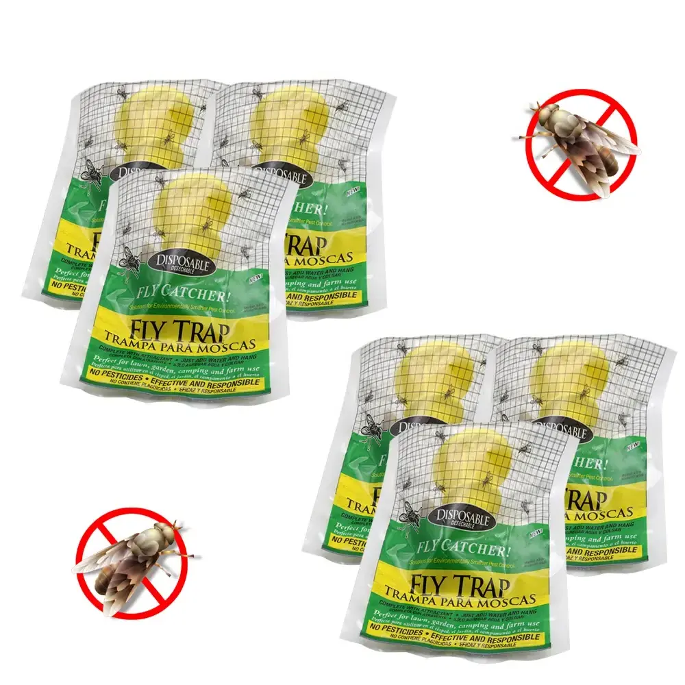 2023 SY Fly Trap Outdoor Hanging Disposable fly fruit trap Big Bag Catcher