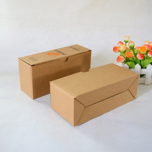 custom OEM auto lock bottom cheap kraft packaging boxes with logo