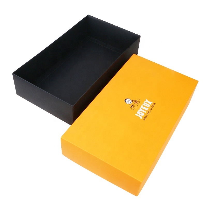 Custom mini mango pudding packing folding packaging paper gift box