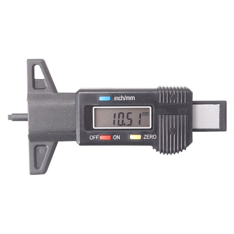 Digital Tread Depth Gauge For Car Tyre Tire Meter Thickness Gauges Automobile Tire Wear Detection Measuring Tools Depth Gauges