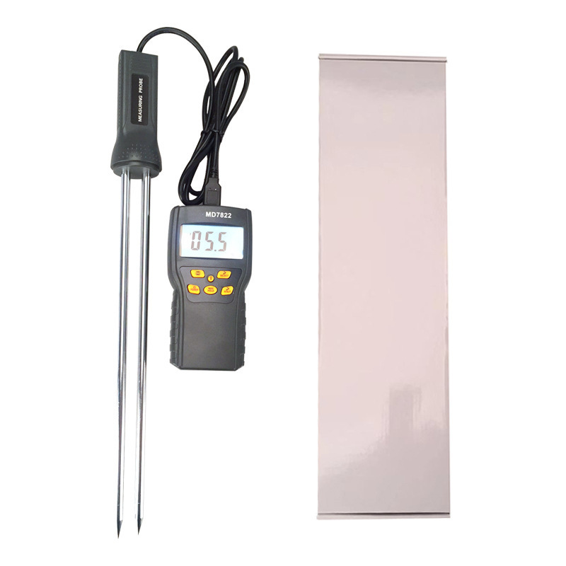 Measureable Grain Moisture 2%~30% Digital Grain Moisture Meter Tester with Resolution 0.5% for Wheat, Rice, Paddy, Corn