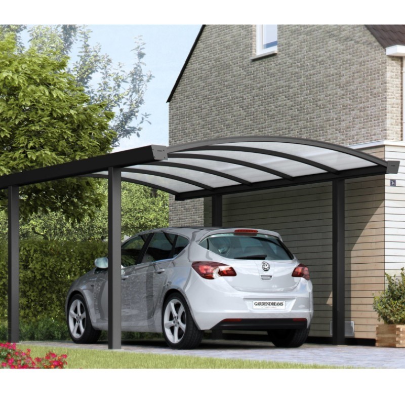 SC DIY Mount Aluminum frame Wall Mounted Carport garages/ Lean to canopy carport