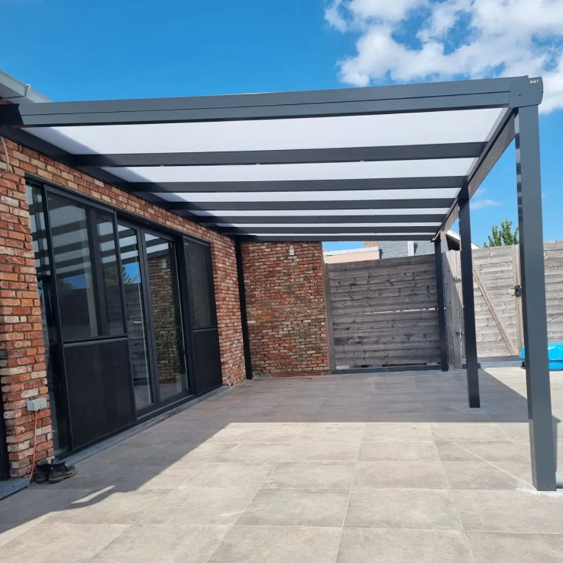 Holland popular Luxury Aluminum Frame Foldable Car Garage shelters Carports