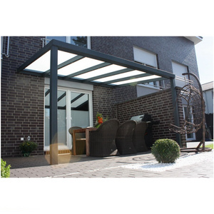 Lean To Gazebo Aluminum Pergolas and Gazebos Outdoor Modern Gazebo