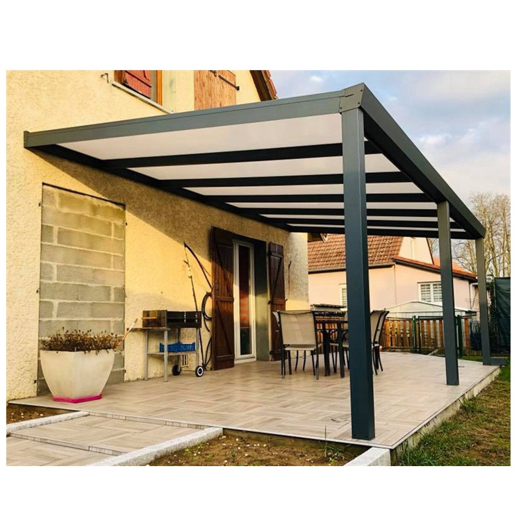 Garden Outdoor Gazebo Canopy Aluminum pergolas and gazebos /Aluminum outdoor gazebo with polycarbonate roof