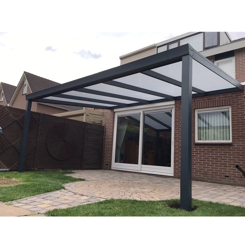 Car Shelter Canopies Carports, Alu Parking Garages/ Aluminium Prefab Luxury 2 Post Waterproof Metal Aluminum Pvc Coated 15 Years