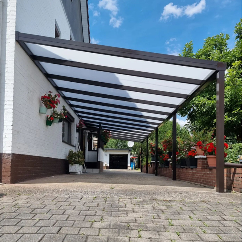 Holland popular Luxury Aluminum Frame Foldable Car Garage shelters Carports