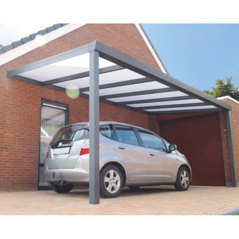 SC DIY Mount Aluminum frame Wall Mounted Carport garages/ Lean to canopy carport