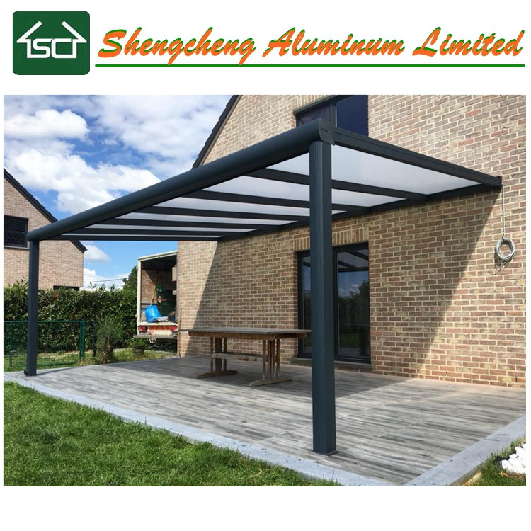 Aluminum Terrace Cover Roof Pergola Gazebo Waterproof Pergola Outdoor Aluminium Pergola/ terrasse berdachung  al