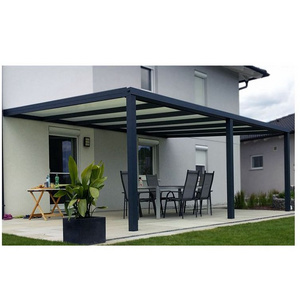 Tuin Veranda Aluminium Conservatory Insulated Glass Veranda Sunrooms Roof Panels Free Standing SunRoom