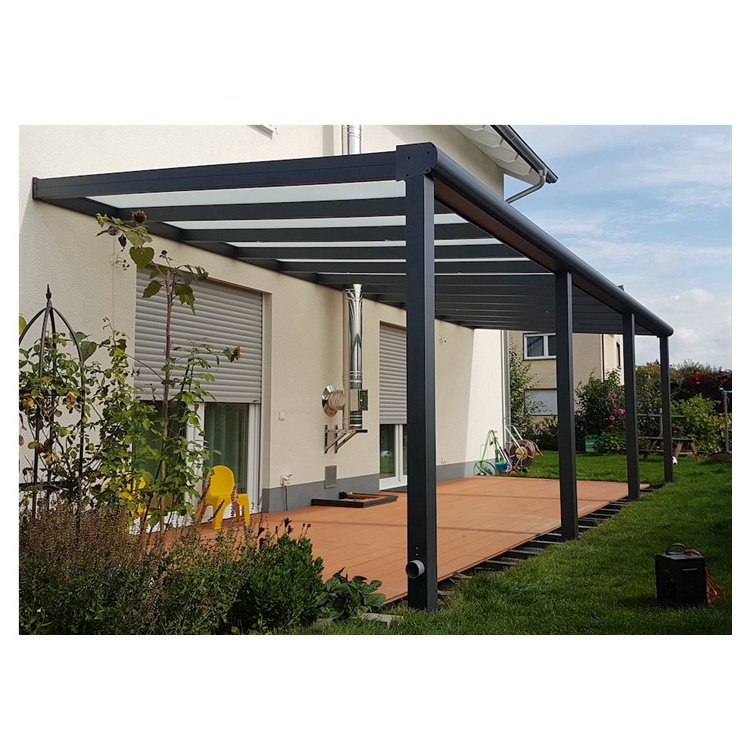 Modern Waterproof Louver Roof System Kits Pergola Gazebo Garden Bioclimatic Outdoor Aluminium Pergola