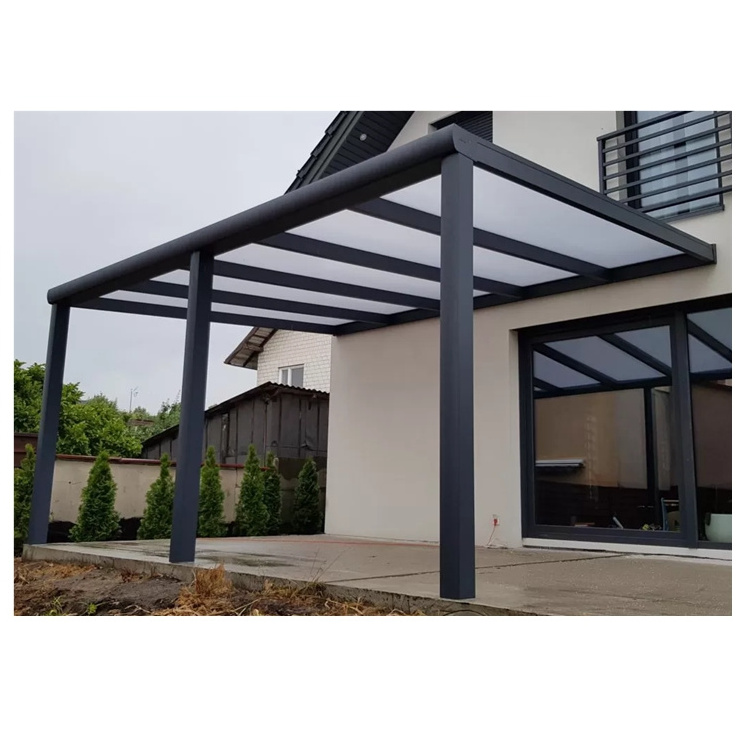 Modern Waterproof Louver Roof System Kits Pergola Gazebo Garden Bioclimatic Outdoor Aluminium Pergola