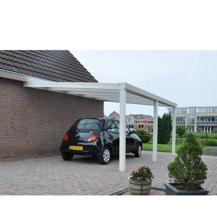 Heavy duty polycarbonate shed car garage solar foldable aluminum carport canopy for terrassendach