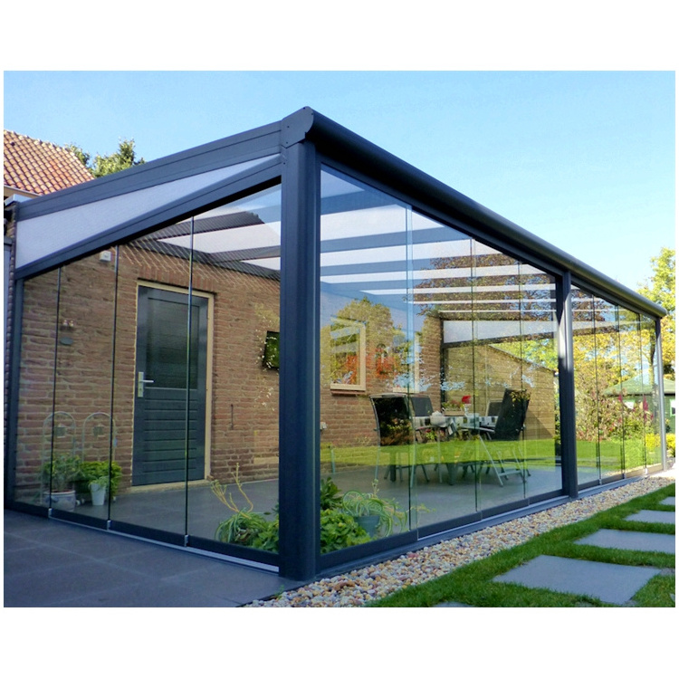 Metal Roof Pergola Aluminium Outdoor Sunroof Pergola Canopy for terrassen dach