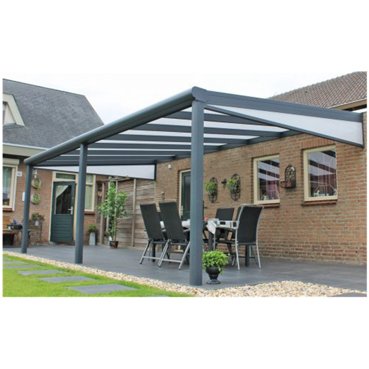 Dutch Patio Canopy Patio Cover Roof Outdoor Aluminum Terrace roof Pergola Patio Roof for Alu Terasse Vordach