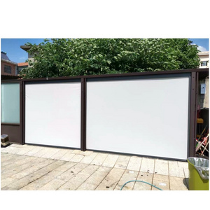 Wholesale Customized Solar Retractable Shade Zip Screen Blinds for Privacy