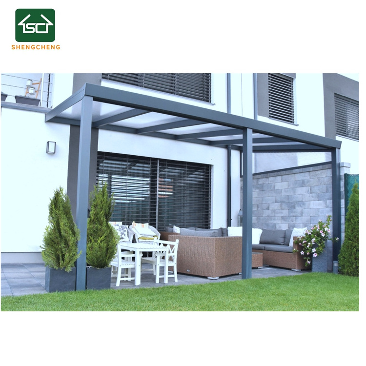 Outdoor sun shades retractable car awnings/ patio cover/aluminum awnings