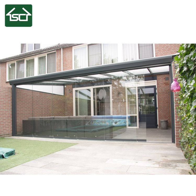 Outdoor waterproof garden gazebo aluminum pergola with pergola roof system