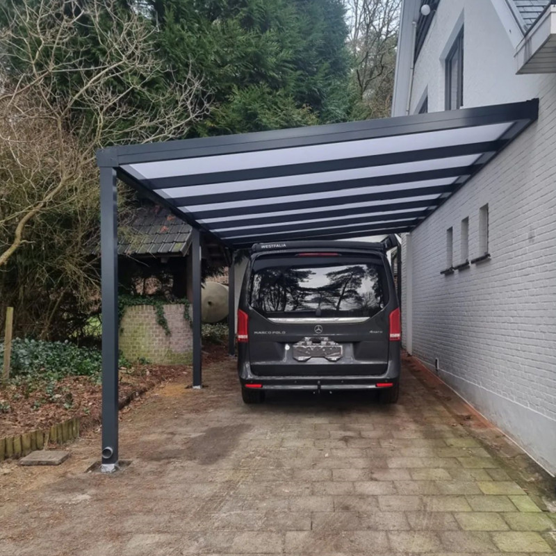 Holland popular Luxury Aluminum Frame Foldable Car Garage shelters Carports