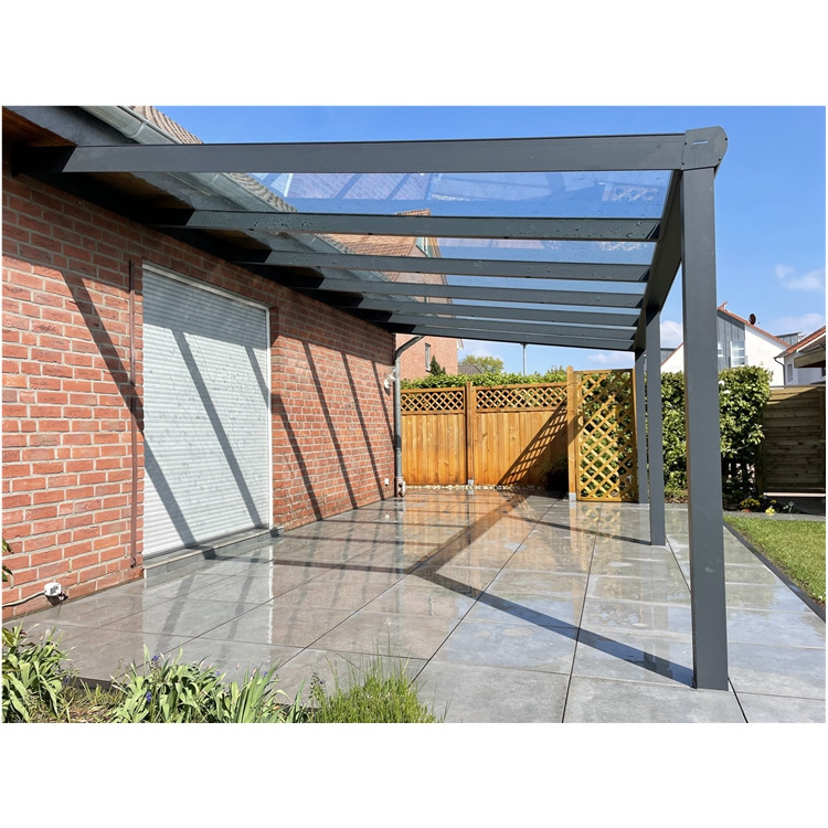 Cheap Waterproof Aluminum Roof Polycarbonate Awning Canopy Patio Cover