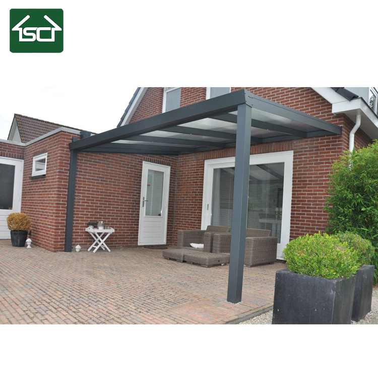 Outdoor waterproof garden gazebo aluminum pergola with pergola roof system