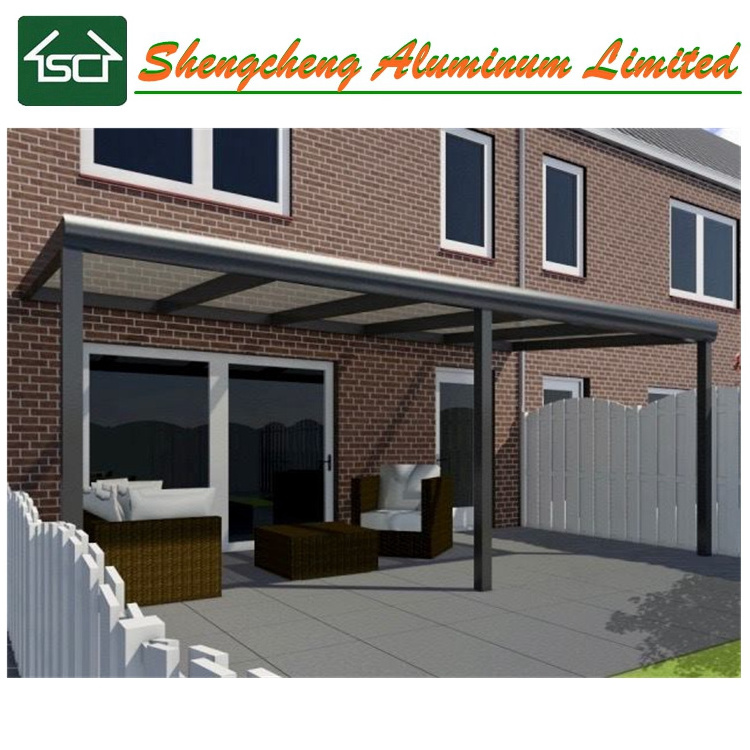 Outdoor and Veranda with Glass Sliding Doors