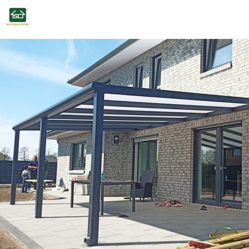 CE certified Balcony Terrace Sunshade Gazebo Outdoor Aluminum Pergola Roof Gazebo Marquee Tent Gazebo