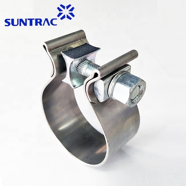 abrazadera 304SS Stainless Steel Car Turbo Use Exhaust System Pipe Coupler Joint O Ring Clamp Accuseal Band Exhaust hose Clamp