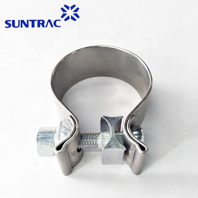 abrazadera 304SS Stainless Steel Car Turbo Use Exhaust System Pipe Coupler Joint O Ring Clamp Accuseal Band Exhaust hose Clamp