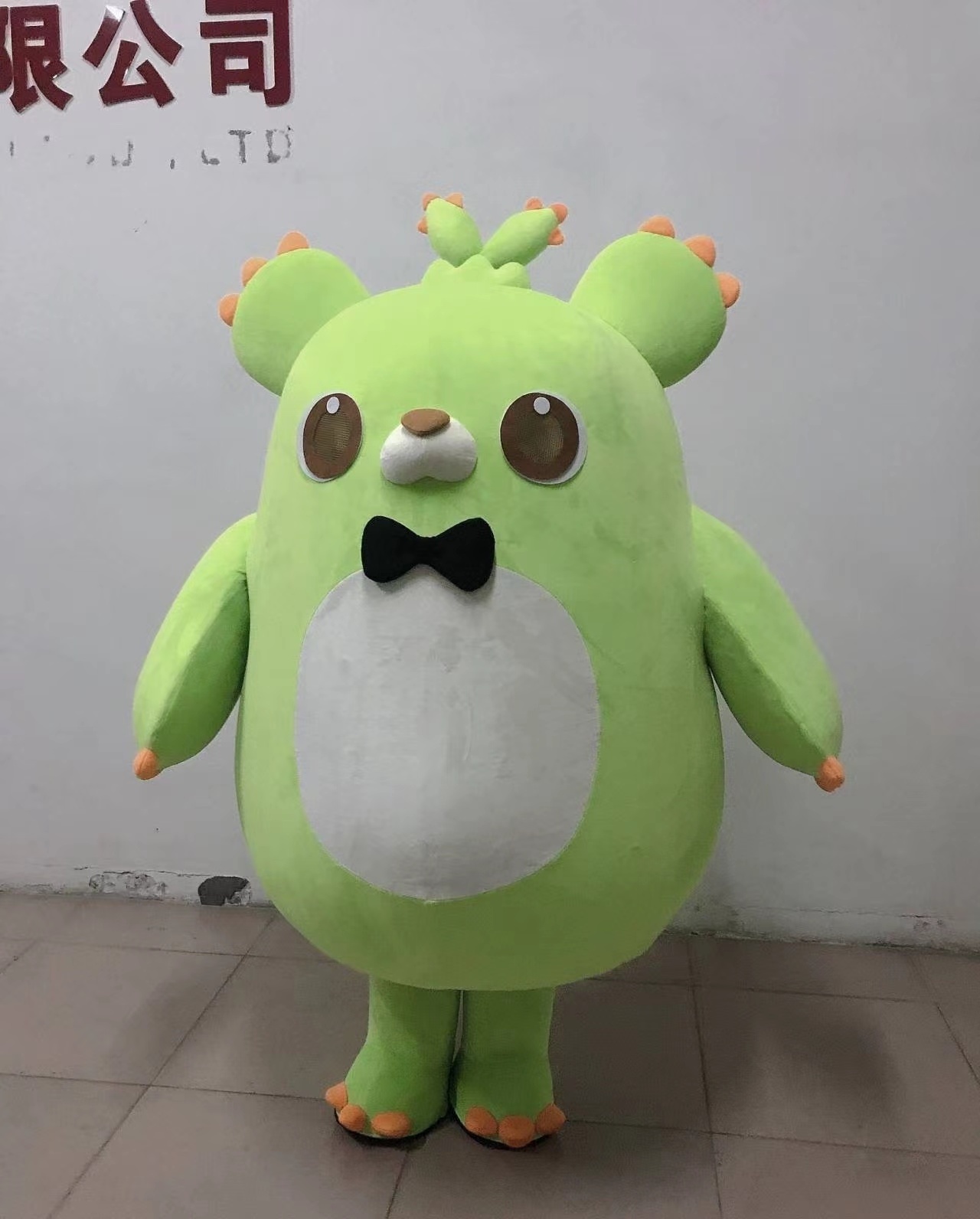 Made In China Superior Quality Green For Sale Bear Mascot Costume