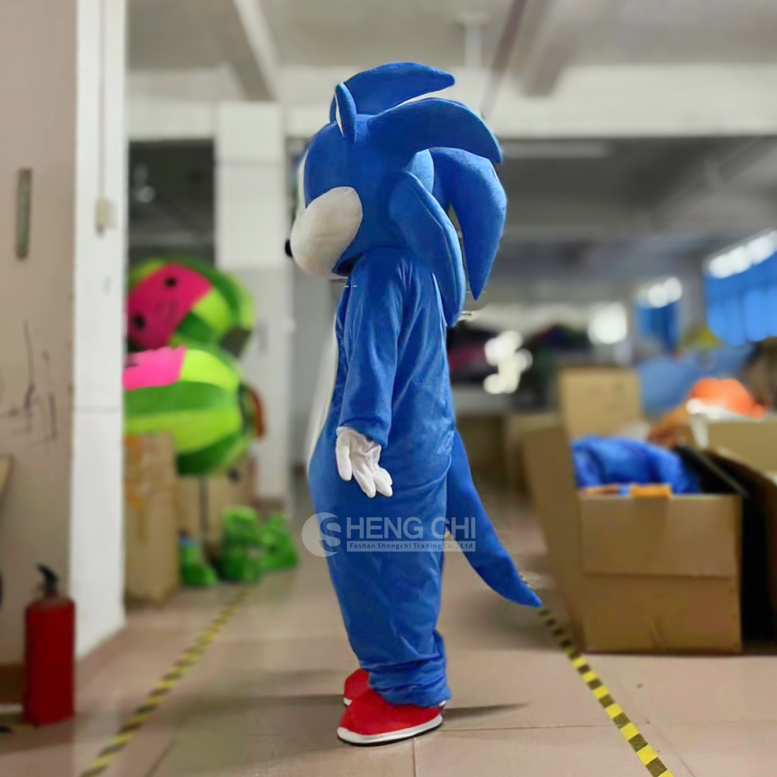 Shengchi Factory True Picture Sonic Mascot Clothing Plush Mascot Clothing Adult