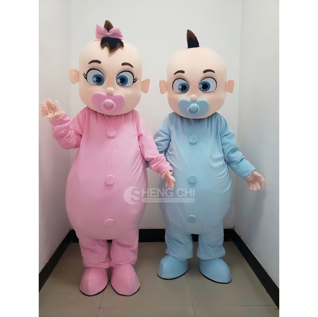 Wholesale Adult Custom Animal Plush Mascot Costume Baby Boy and Girl Mascot Costume For Performance Costume