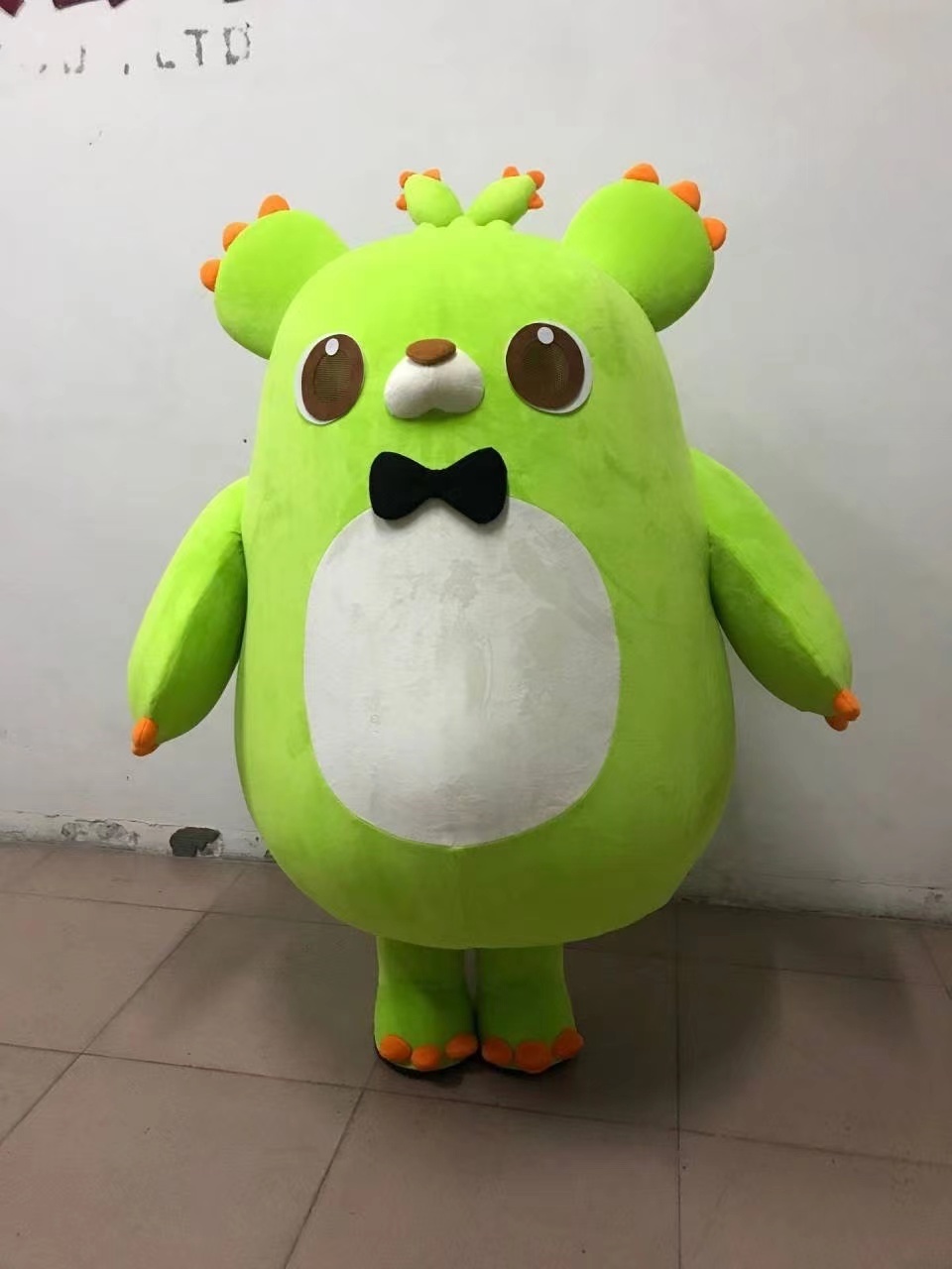 Made In China Superior Quality Green For Sale Bear Mascot Costume