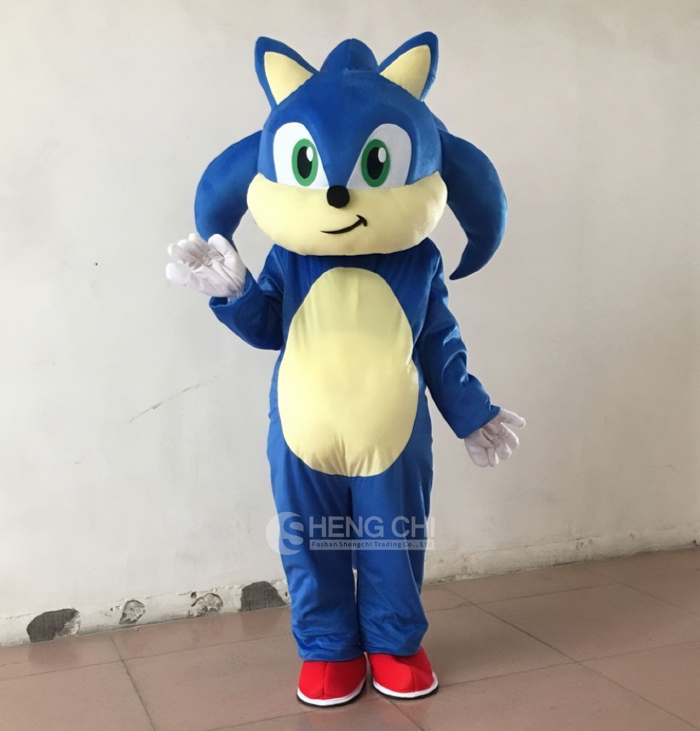 Shengchi Factory True Picture Sonic Mascot Clothing Plush Mascot Clothing Adult