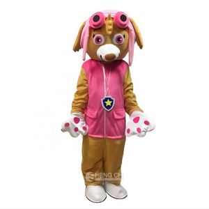 high quality Claw Dog Mascot Costume Cartoon Character prom dress Patrol Dog Adult Mascot Costume cosplay costume