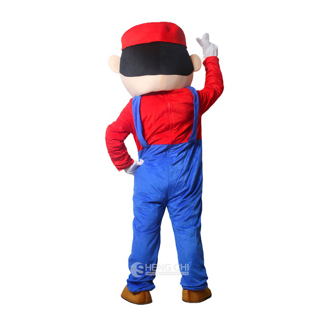 Customized mascot clothing, Super Mary performance clothing, activity doll clothing