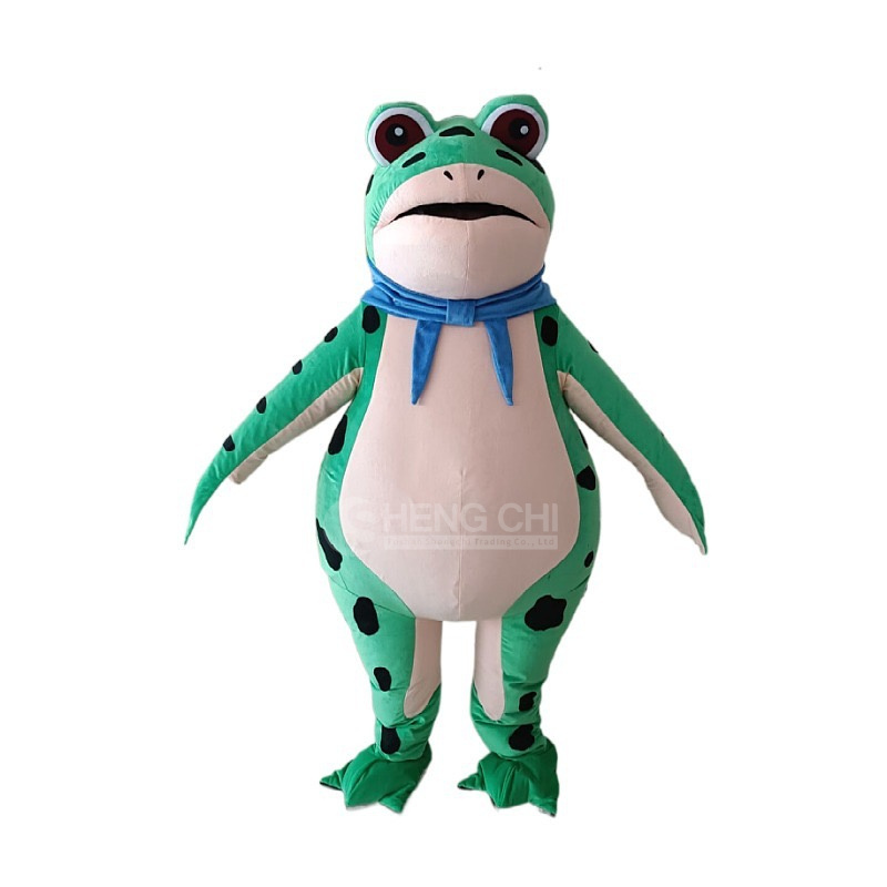 Shengchi Adult Size inflatable Walking frog Mascot Costume animal Mascot Costume for sale