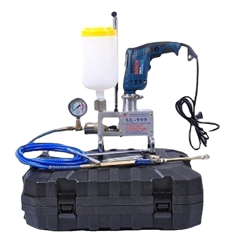 Concrete Injection Grouting Machine Flexible Epoxy Resin Pumps Electric Pu Foam Agent Injection Pump For Leak Stoppage