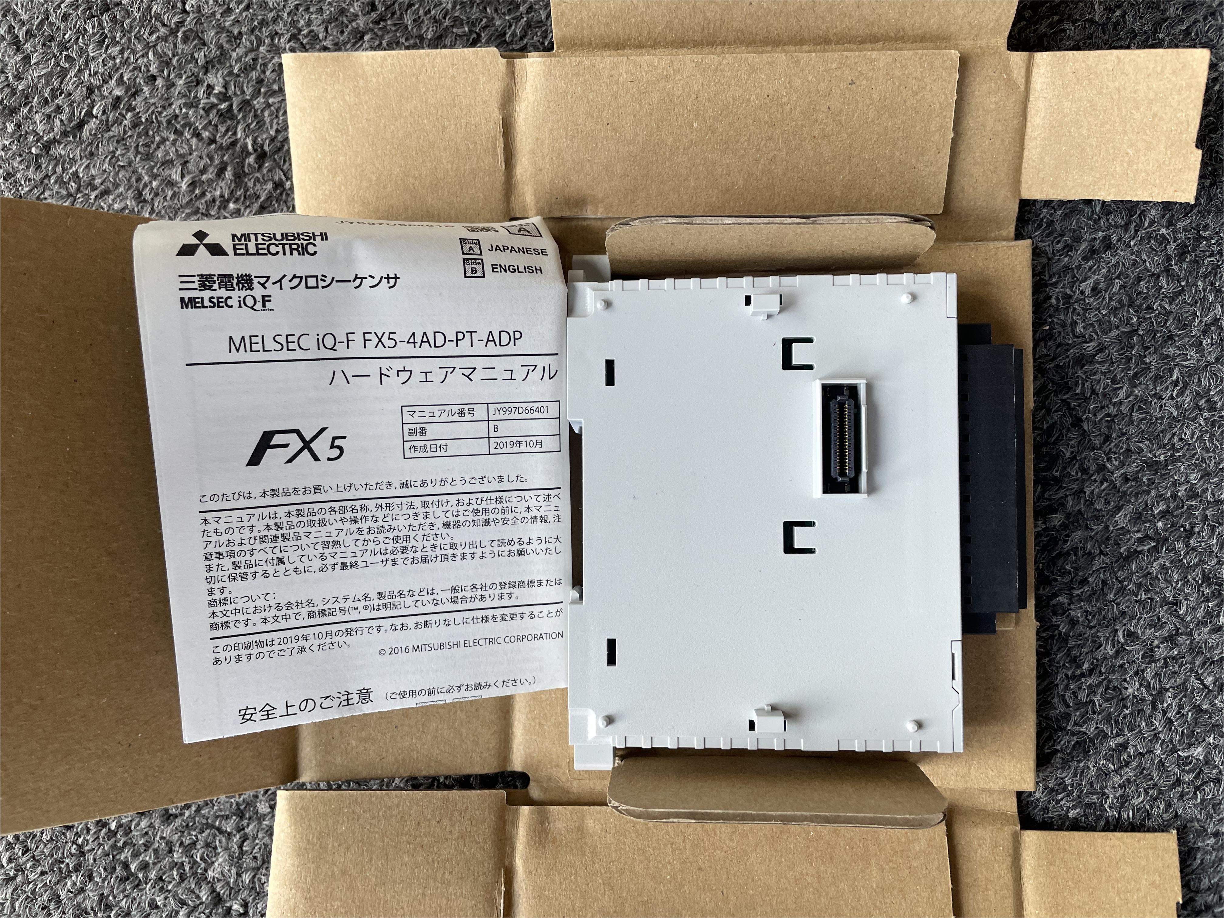 100% original  and new Mitsubishi PLC module price FX5-4AD-TC-ADP